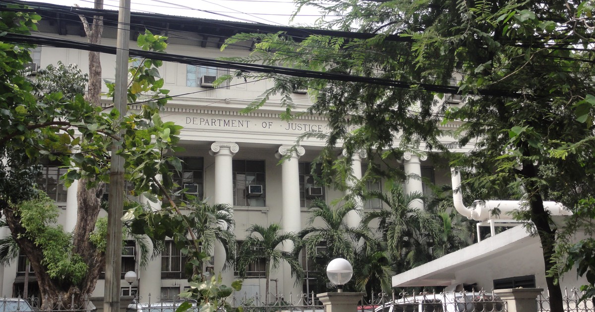 Department of Justice building on Padre Faura Street in Manila
