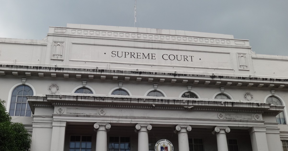 Facade of the Supreme Court of the Philippines in Manila