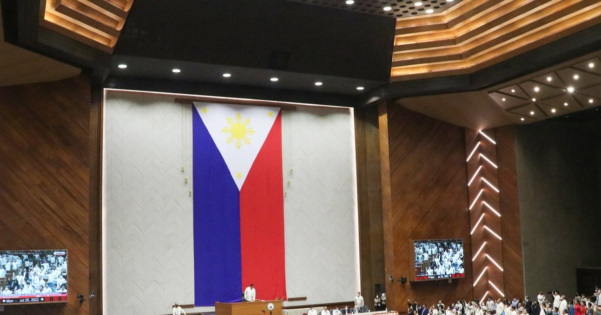 Session hall of the Batasang Pambansa in Quezon City